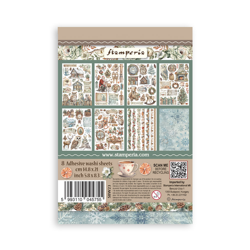 Stamperia - The Owl's house - Washi Pad A5