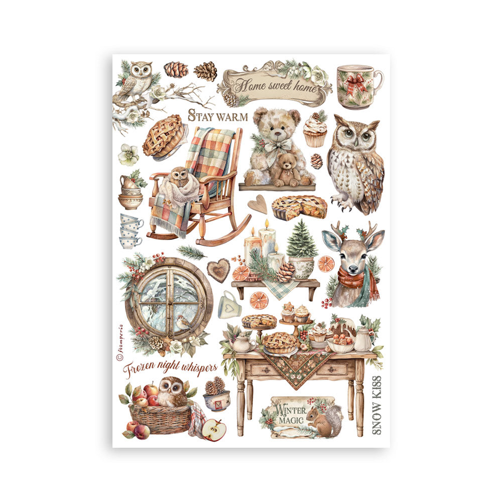 Stamperia - The Owl's house - Washi Pad A5