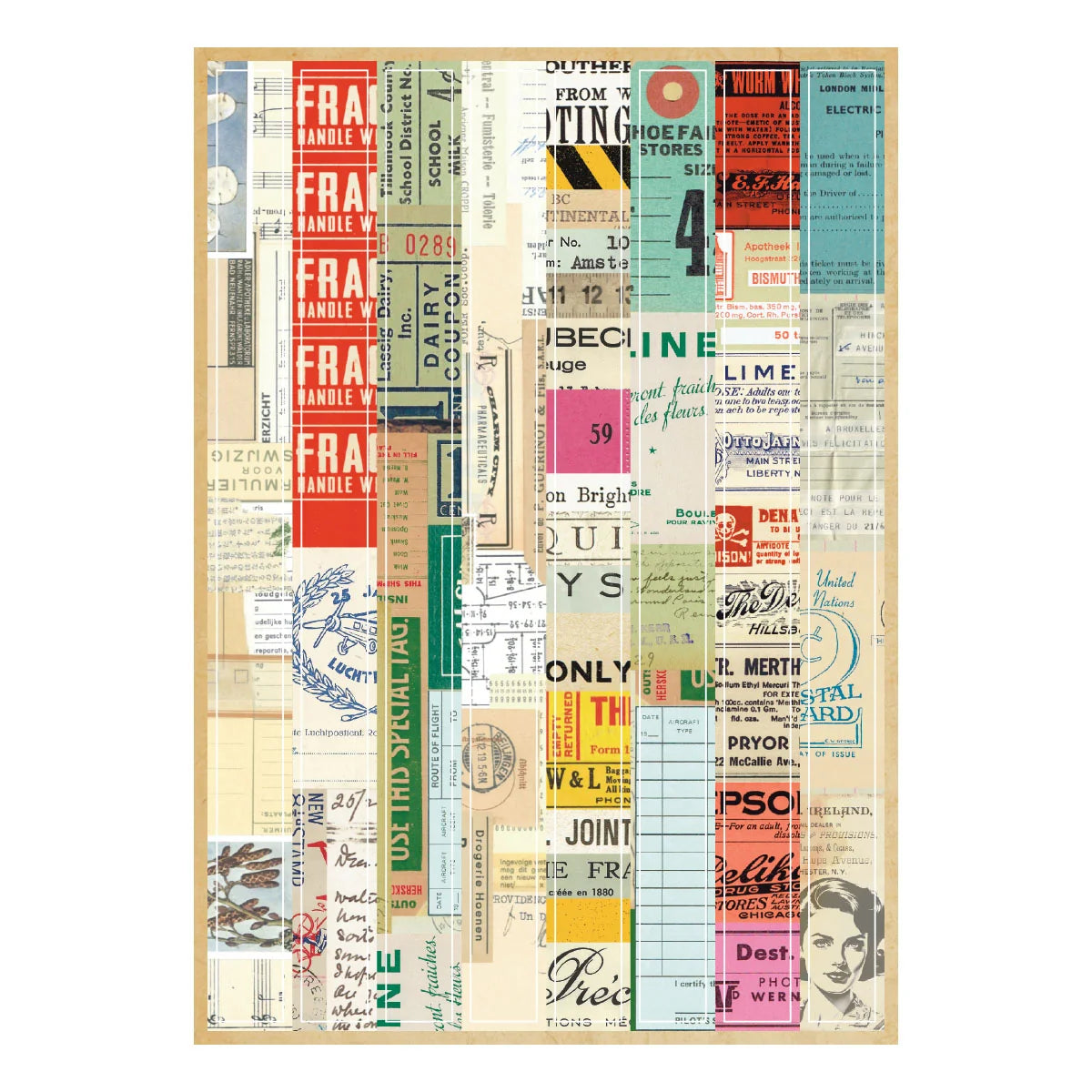 Spellbinders - Book 10 Borders & Labels Stickers by Esther Glas