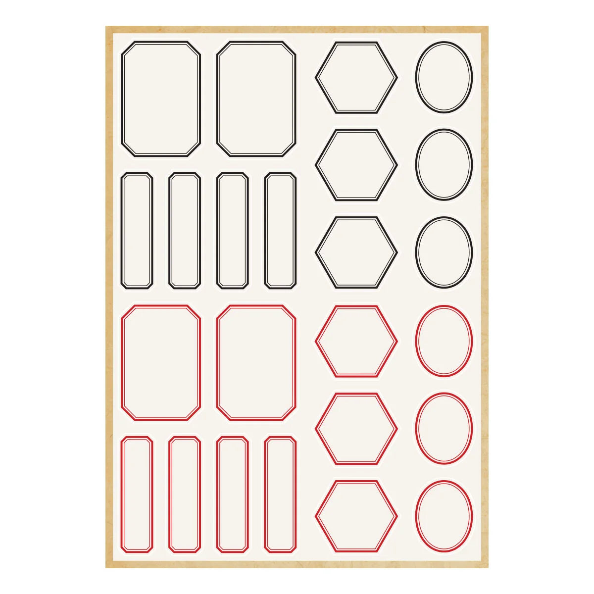 Spellbinders - Book 10 Borders & Labels Stickers by Esther Glas