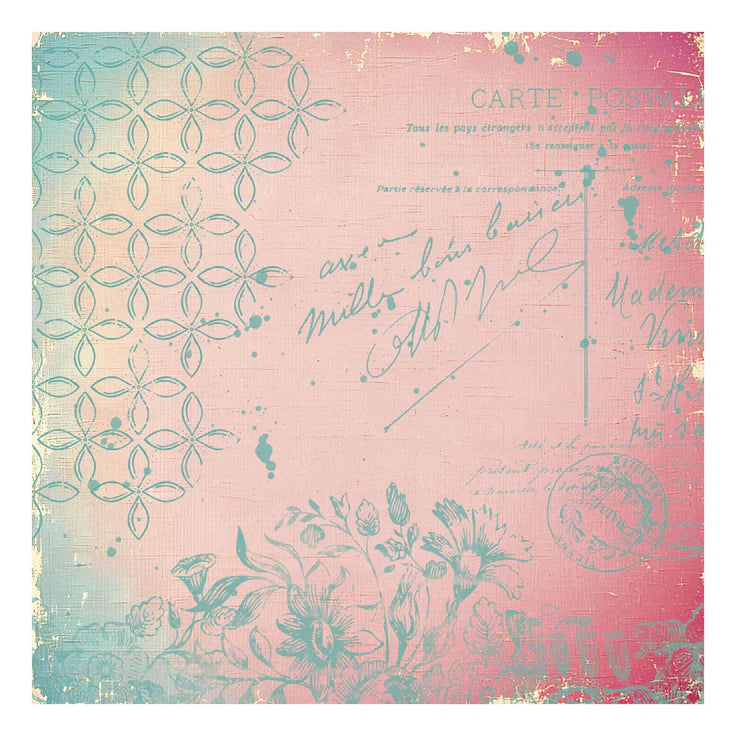 Spellbinders - Beautifully Imperfect Collection - 6x6" Printed Paper