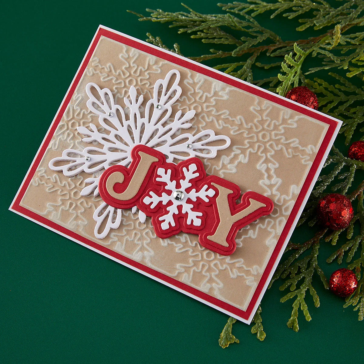 Spellbinders - Layered Snowflakes Etched Dies by Lisa Horton