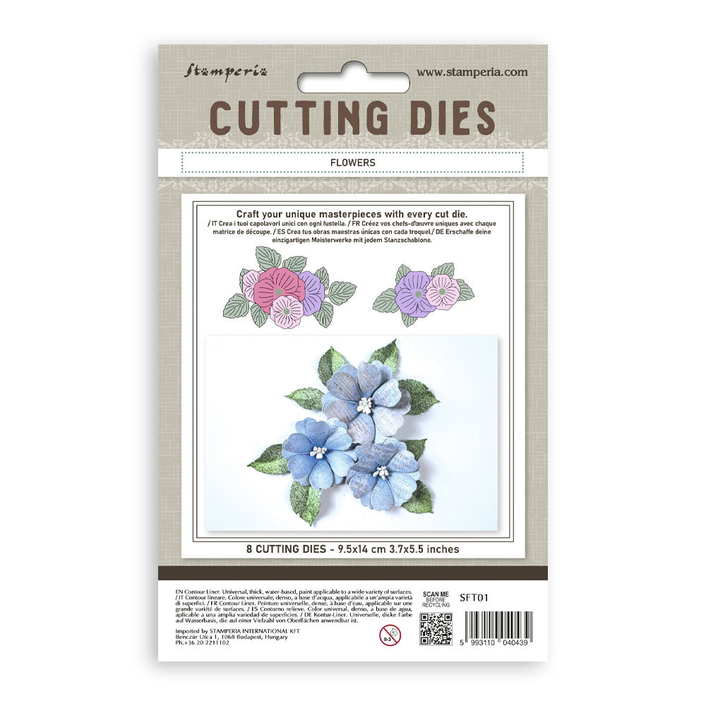 Stamperia  - Dies - Flowers