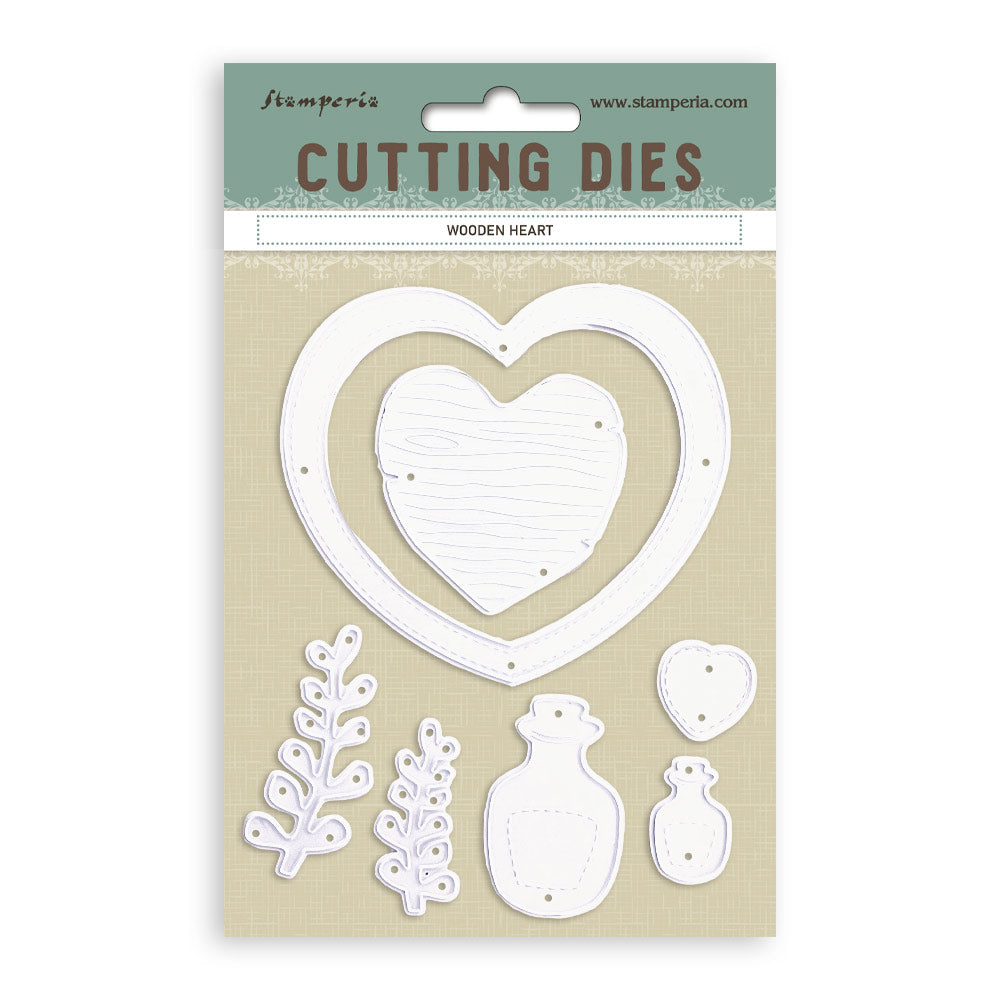 Stamperia  - Dies - Wooden heart