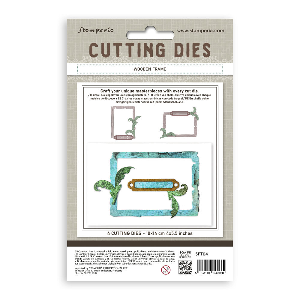 Stamperia  - Dies - Wooden frame
