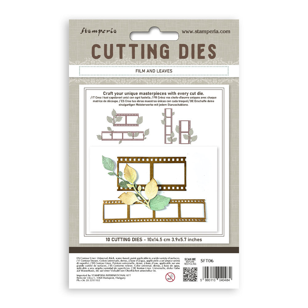 Stamperia  - Dies - Film and leaves