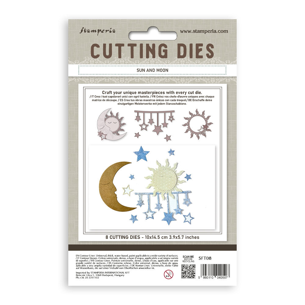 Stamperia  - Dies - Sun and Moon
