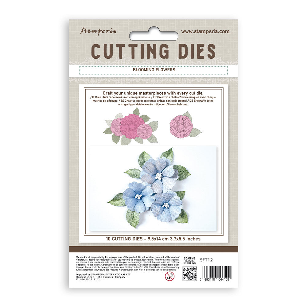 Stamperia  - Dies - Blooming Flowers