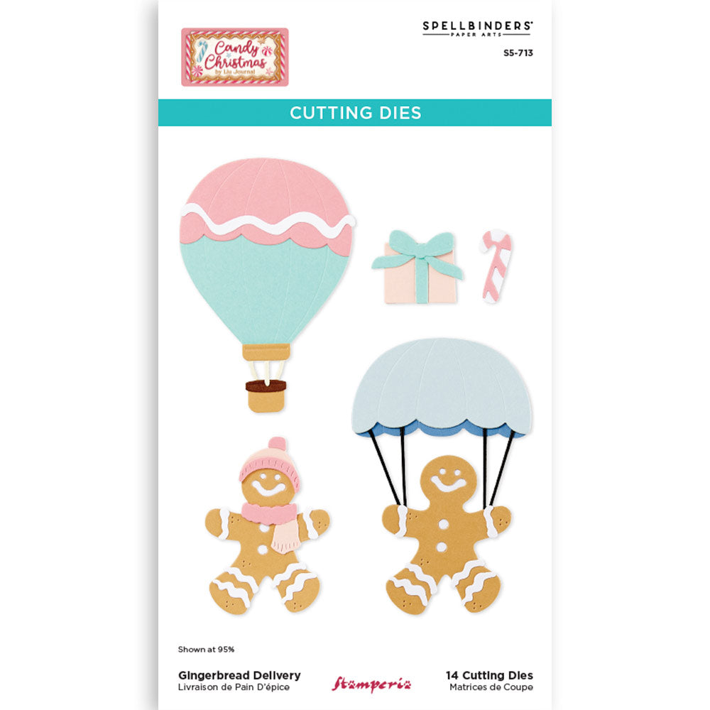 Spellbinders - Dies - Candy Christmas - Gingerbread Delivery