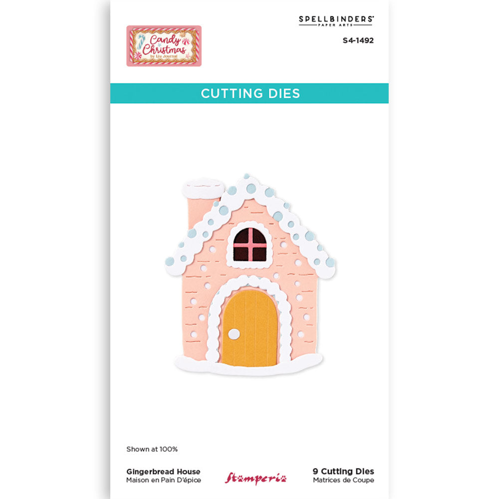 Spellbinders - Dies - Candy Christmas - Gingerbread House