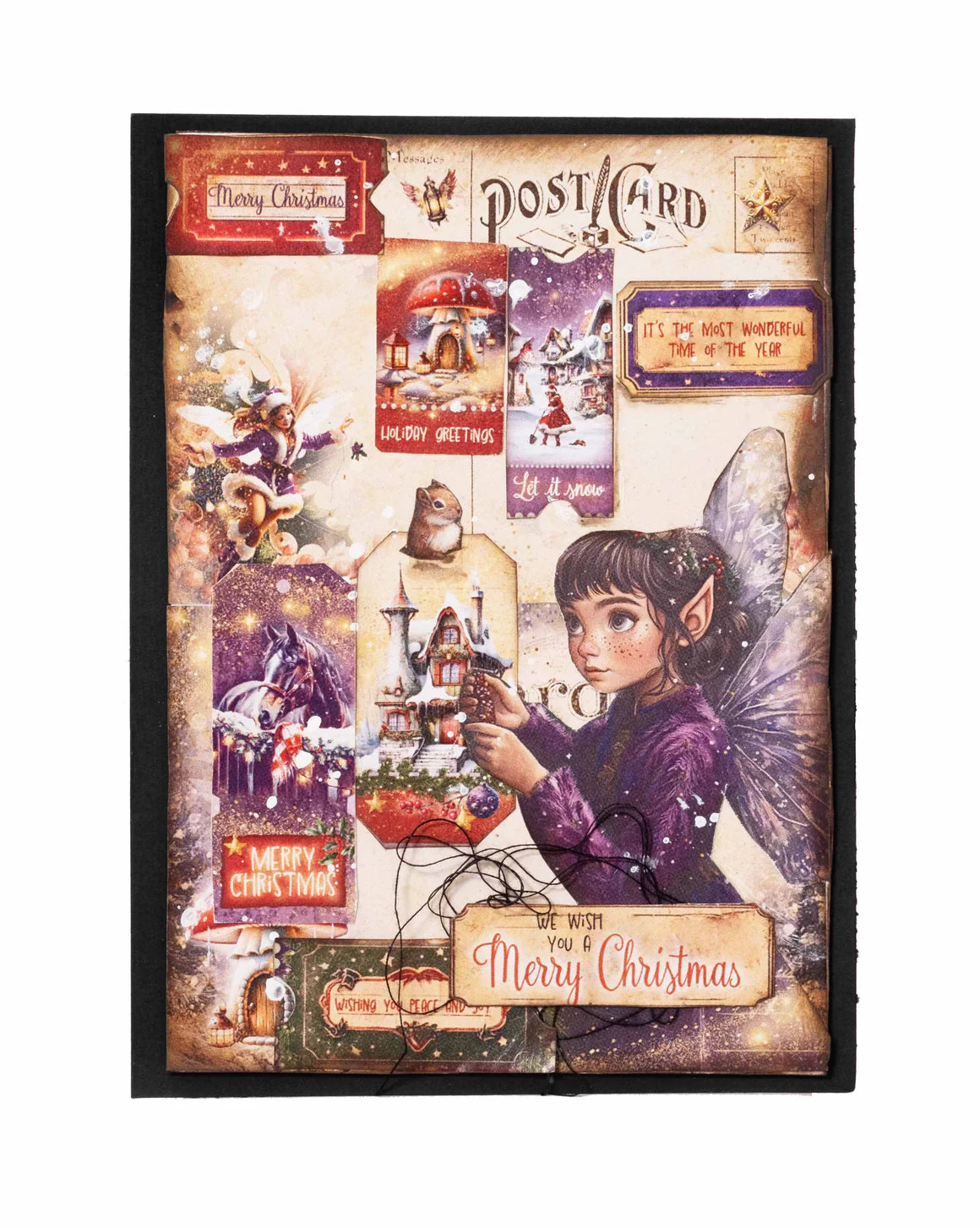 Studiolight - Essentials - Mini Paper pad - Fairy Christmas