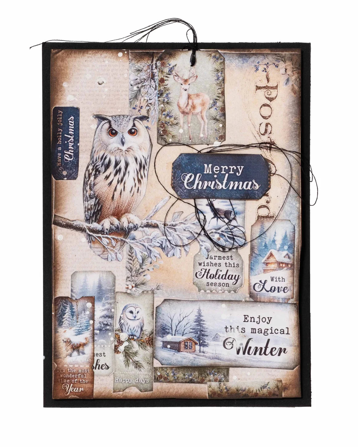 Studiolight - Essentials - Mini Paper pad - Winter Wonderland