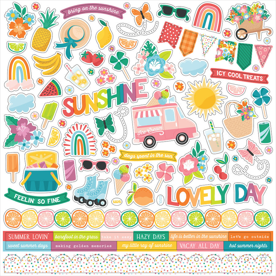 Echo Park - Sunny days ahead - Collection Kit -    12 x 12"