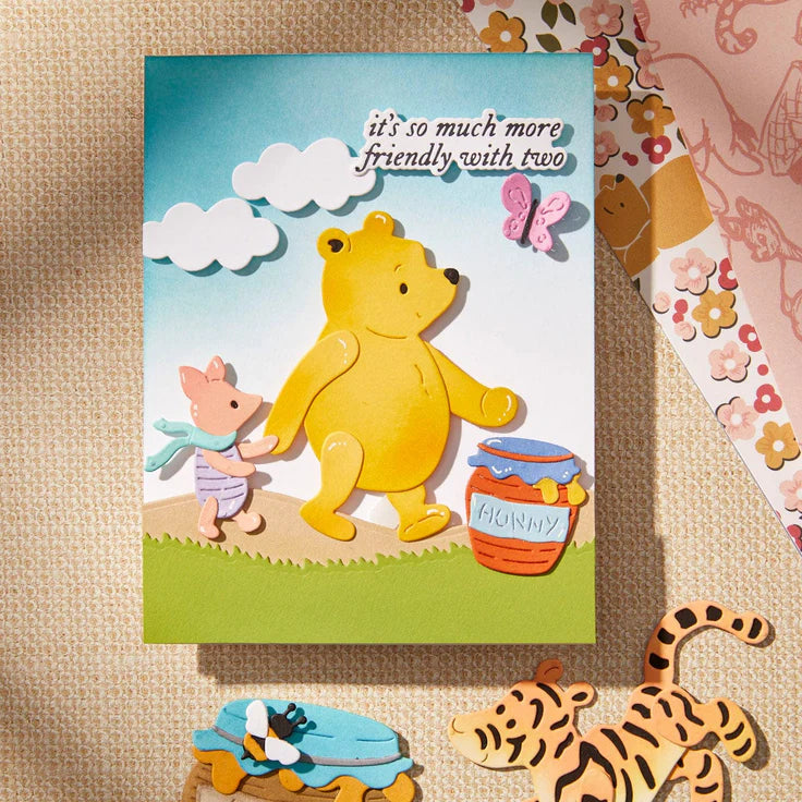 Spellbinders - Dies - Say Cheese Classic Pooh - Pooh & Piglet