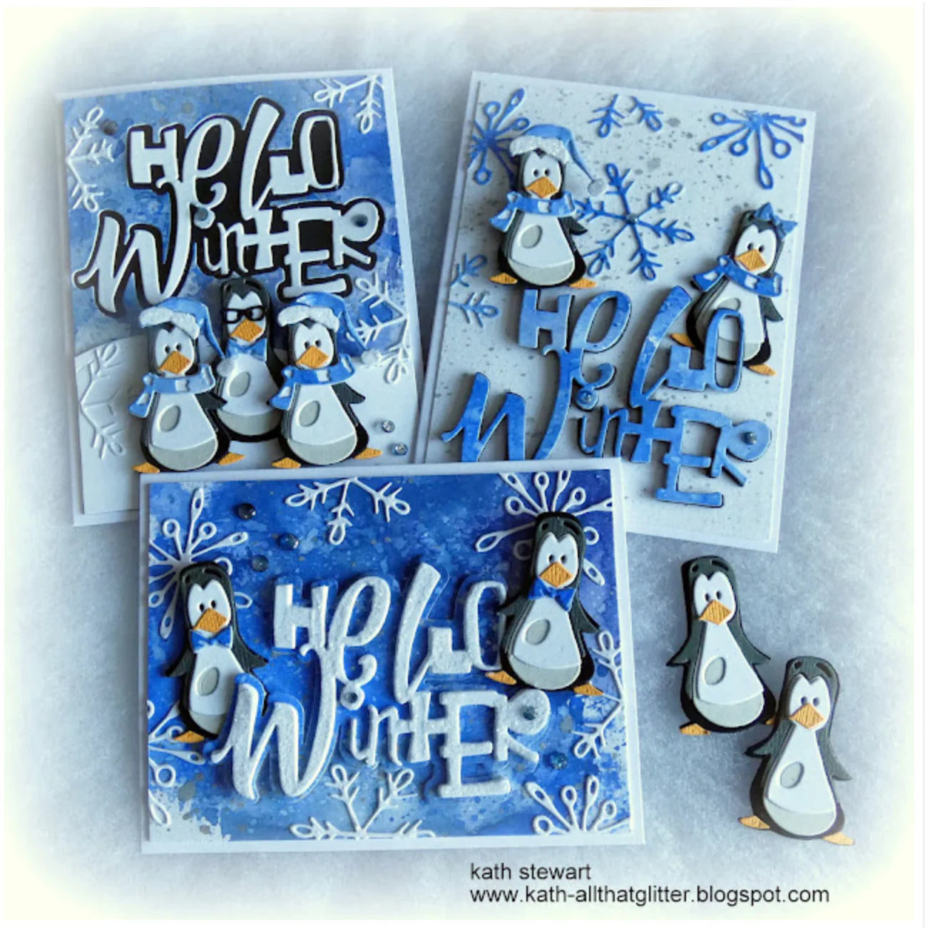 Sizzix - Tim Holtz Alterations - Thinlits - Scribbly Snowflakes