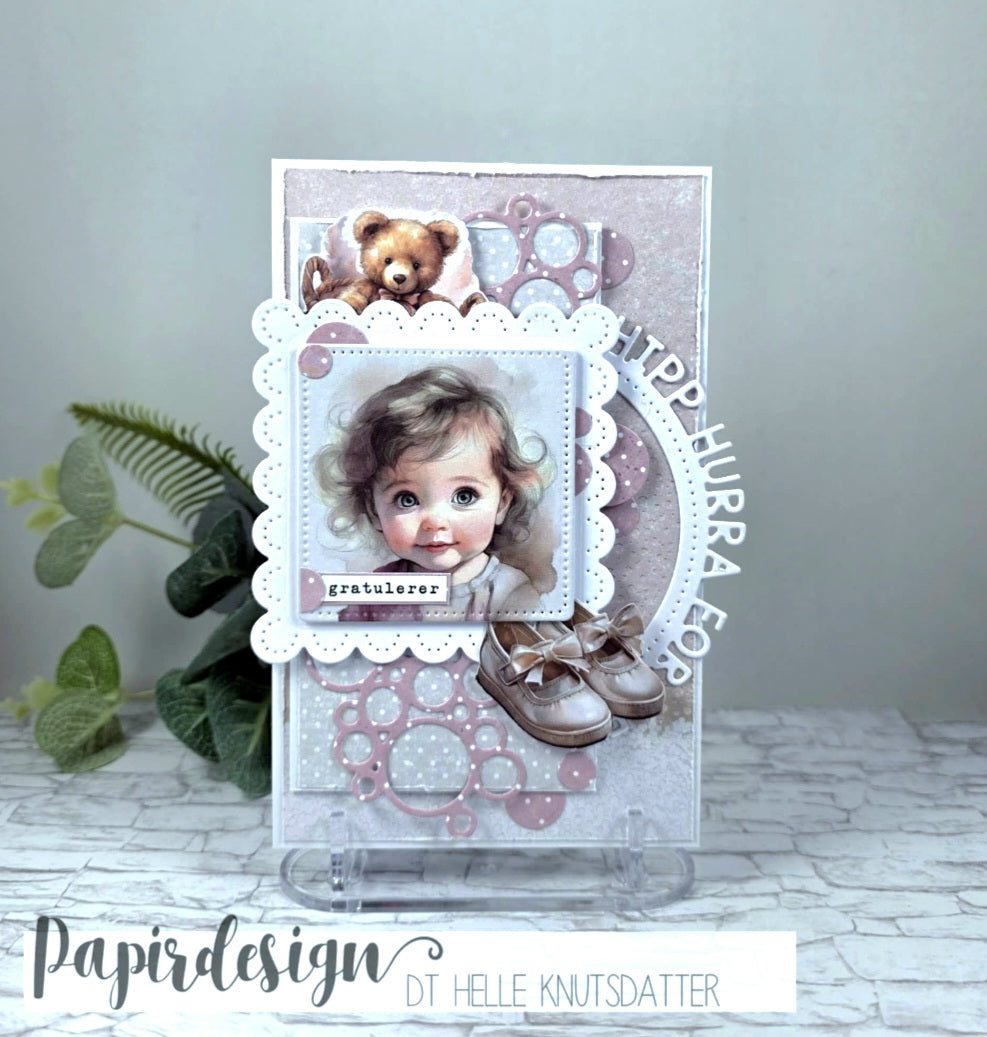 Papirdesign - Dies - Hurra og gratulerer
