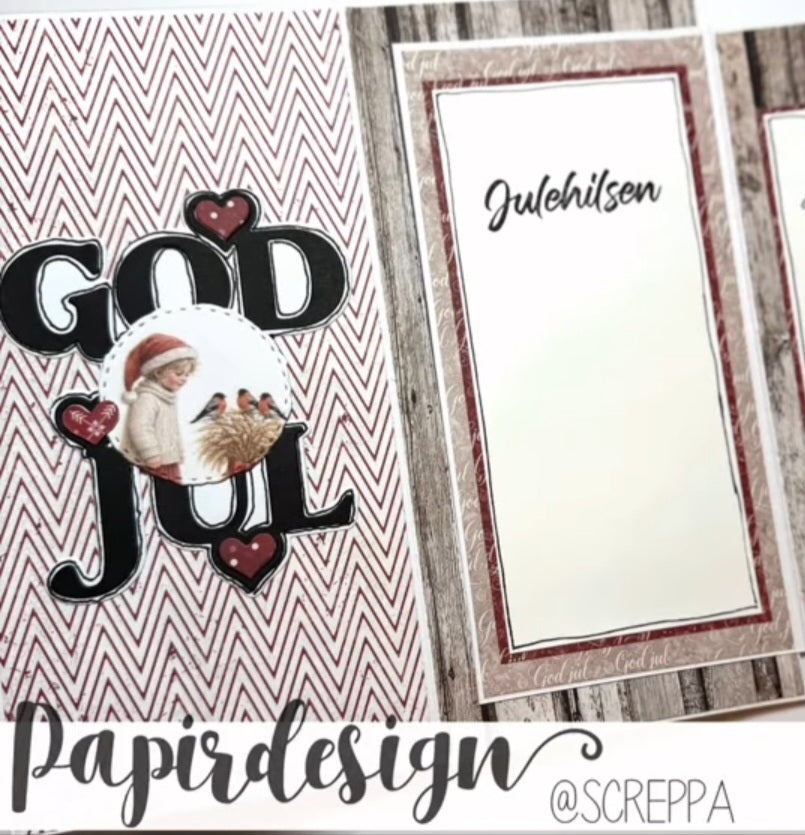 Papirdesign - Dies - God jul 34