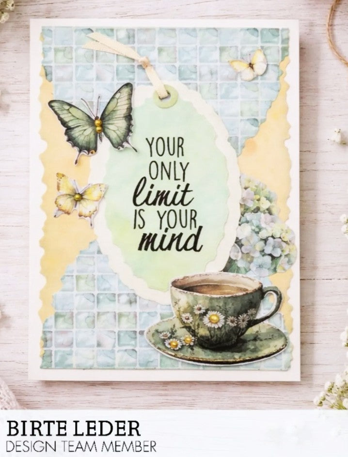 Studio Light - Dies - Torn Edge Cutting Die Oval Tag