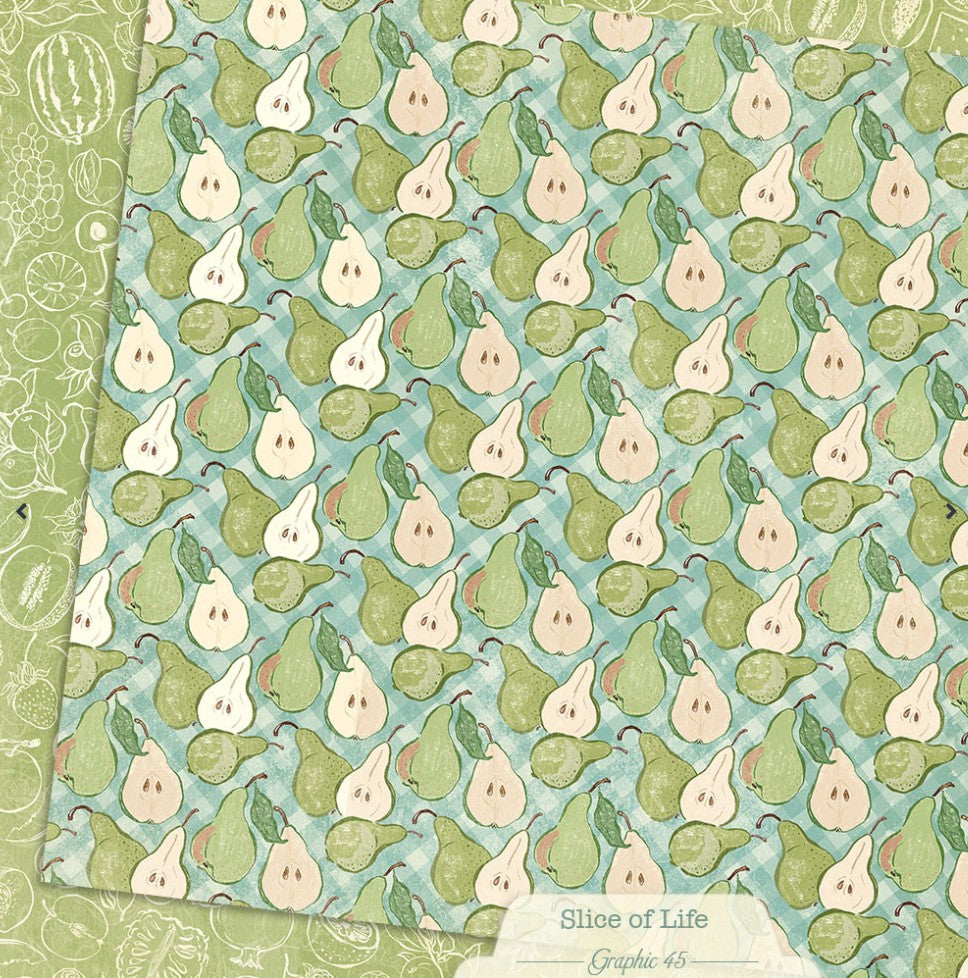 Graphic 45 - Slice of Life - Paper Pad 8x8"