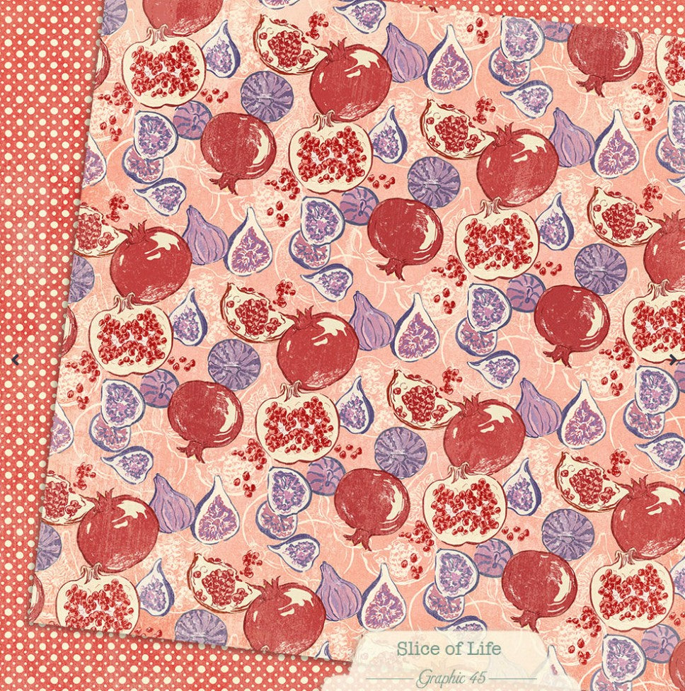 Graphic 45 - Slice of Life - Paper Pad 8x8"