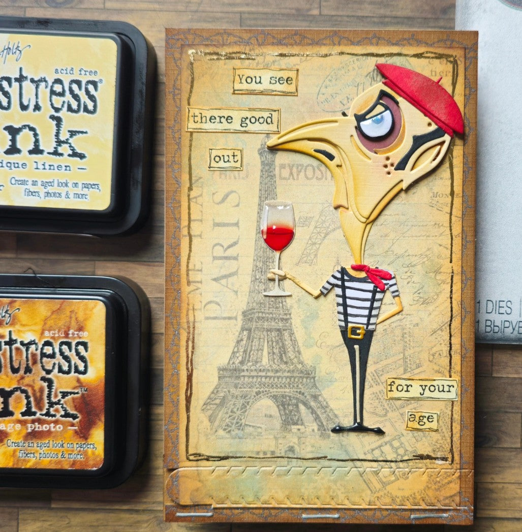 Sizzix - Tim Holtz Alterations - Thinlits - Colorize - The Count