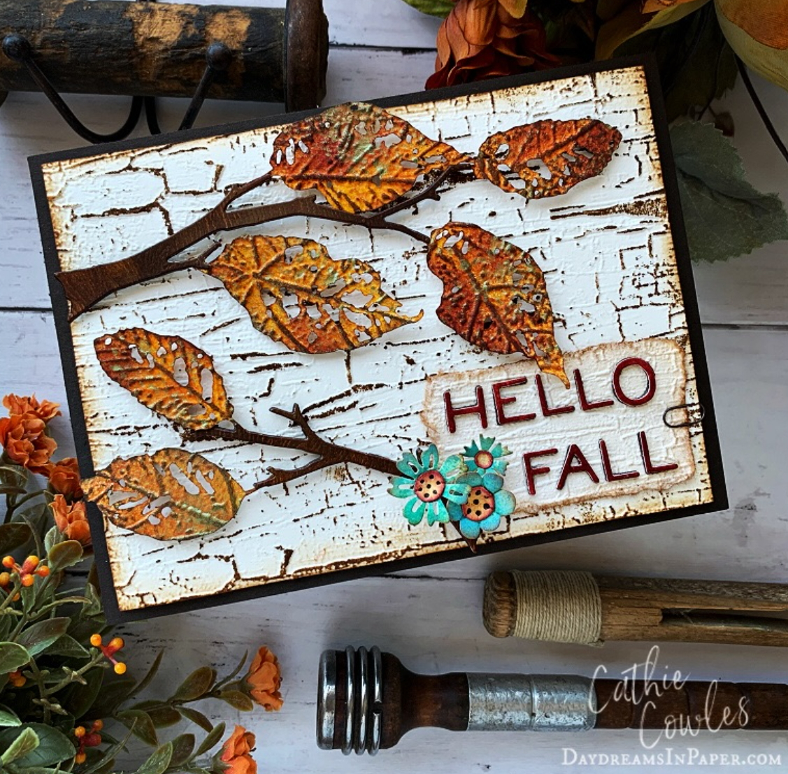 Sizzix - Tim Holtz - Thinlits Dies - Vault Leaves + Sticks