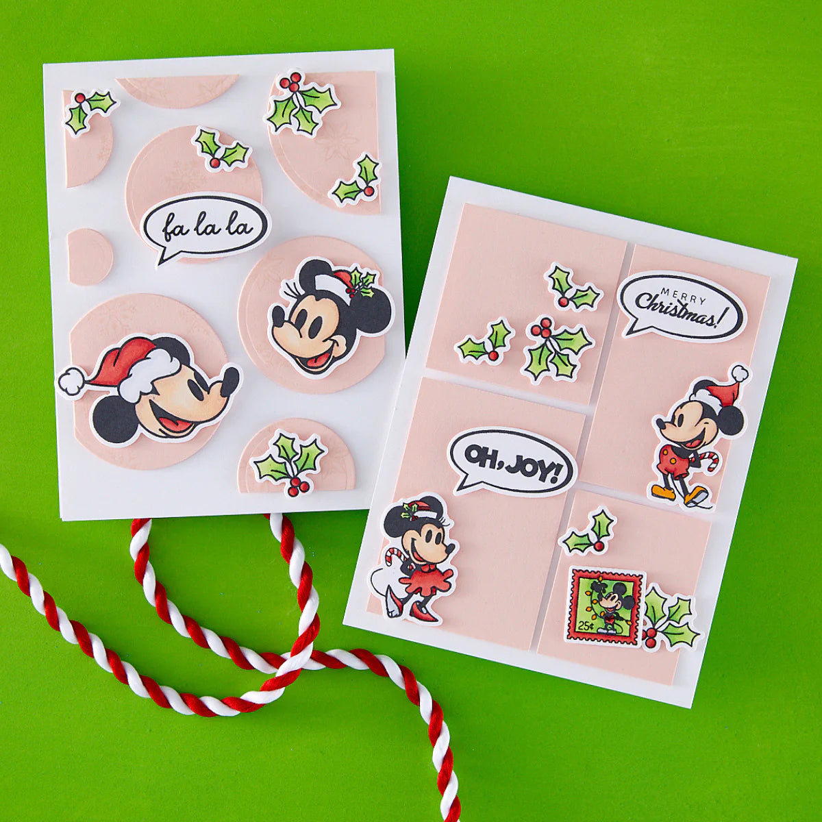 Simple Stories - Say Cheese Classic Mouse - Christmas - Clear Stamps