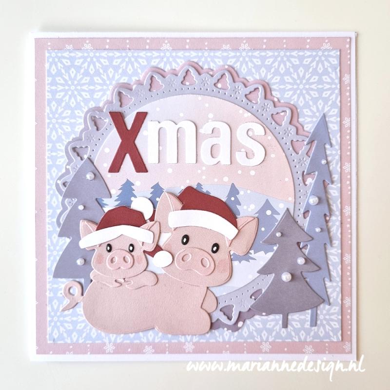 Marianne Design - Creatables - Jolly Christmas Doily