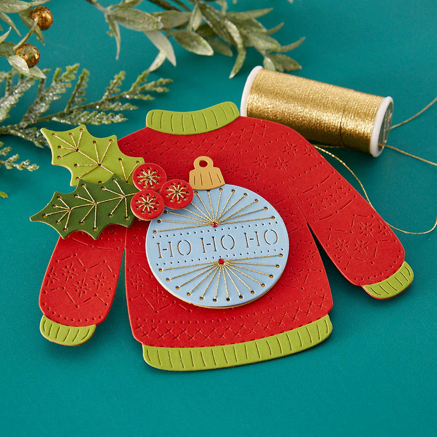 Spellbinders - Dies - Stitched Christmas Sweater