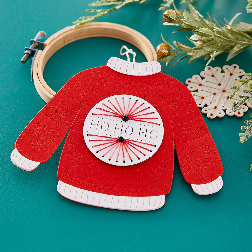 Spellbinders - Dies - Stitched Christmas Sweater