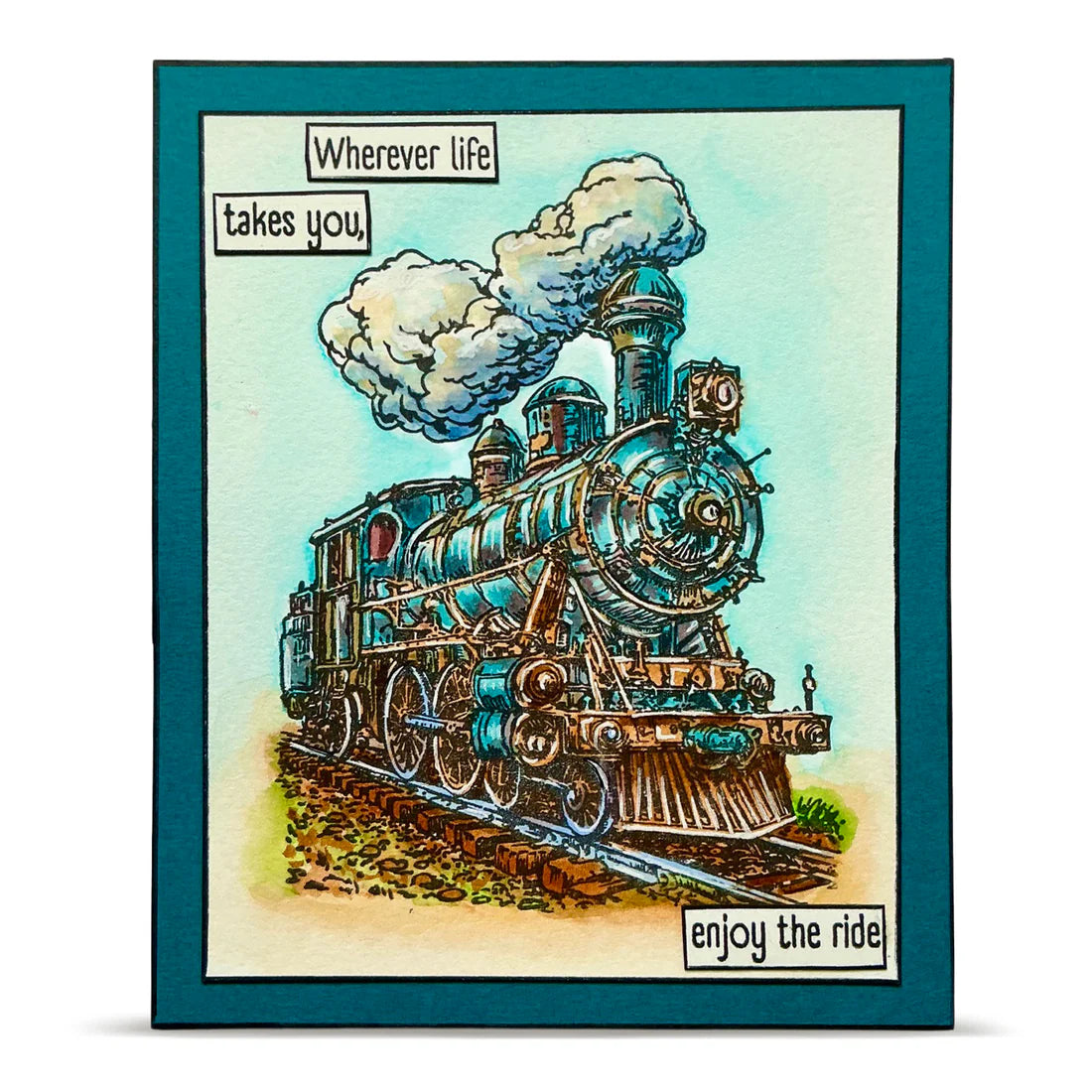 Aall and Create - Clear stamp set - Enjoy the Ride