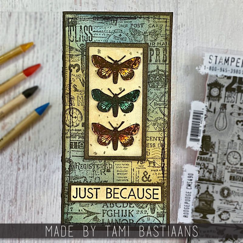 Tim Holtz Collection - Cling Stamps - Hodgepodge