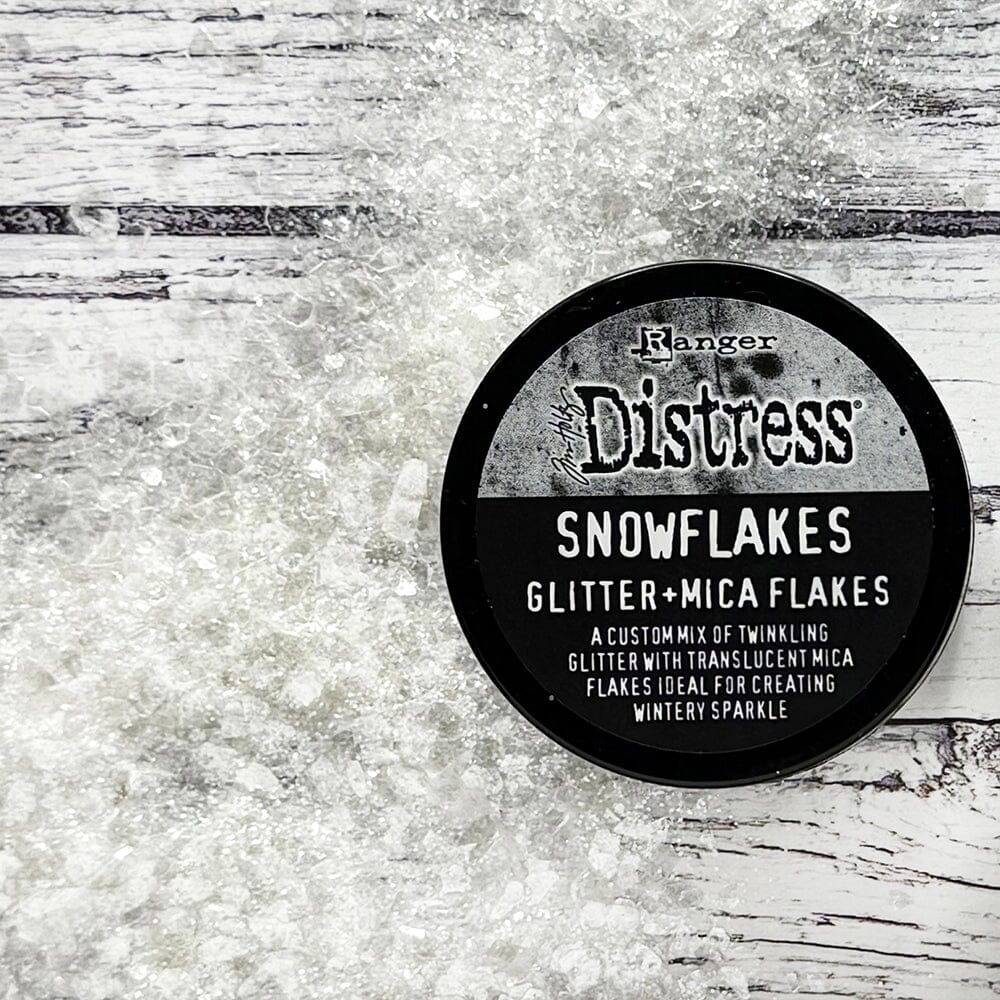 Tim Holtz - Distress Mica Flakes - Snowflakes