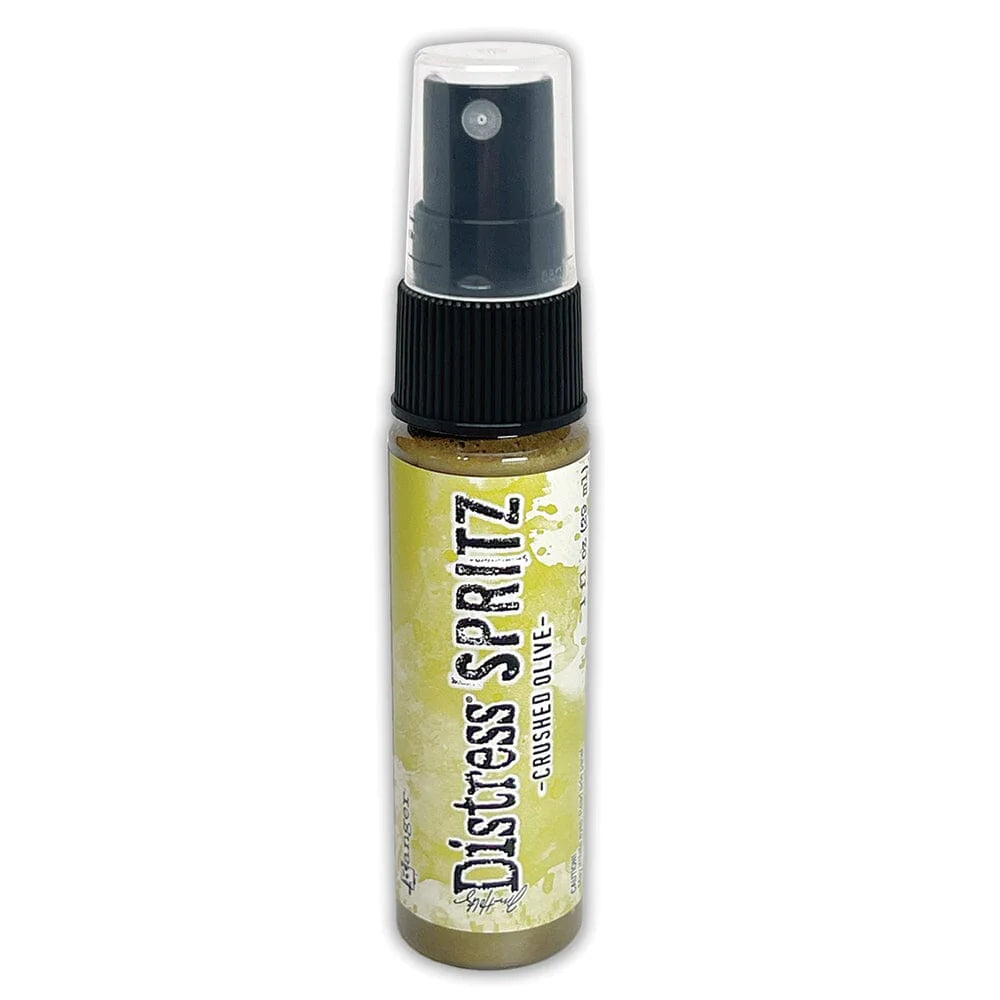 Tim Holtz - Distress Spritz - Crushed Olive -  1oz