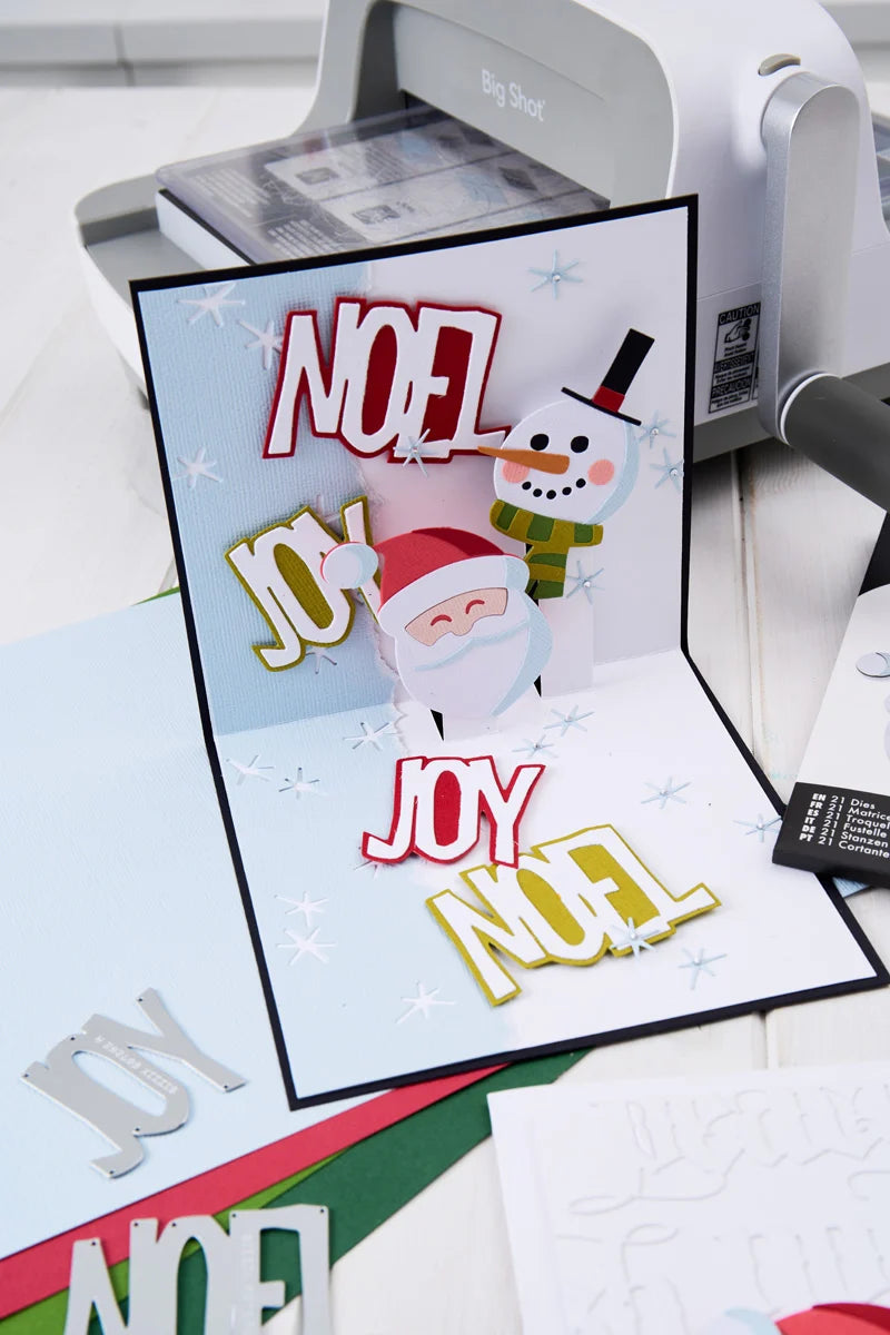 Sizzix - Tim Holtz  - Thinlits - Vault Holiday Tidings