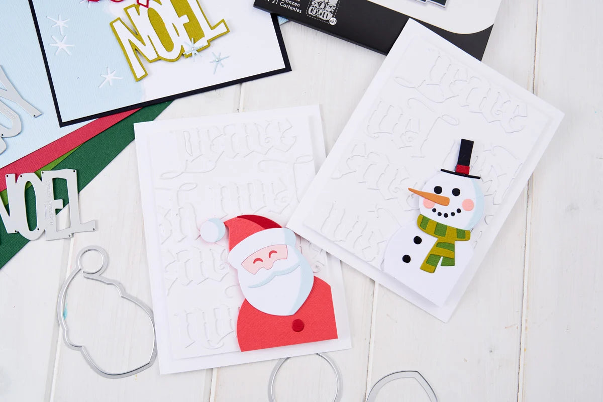 Sizzix - Tim Holtz  - Thinlits - Vault Holiday Tidings