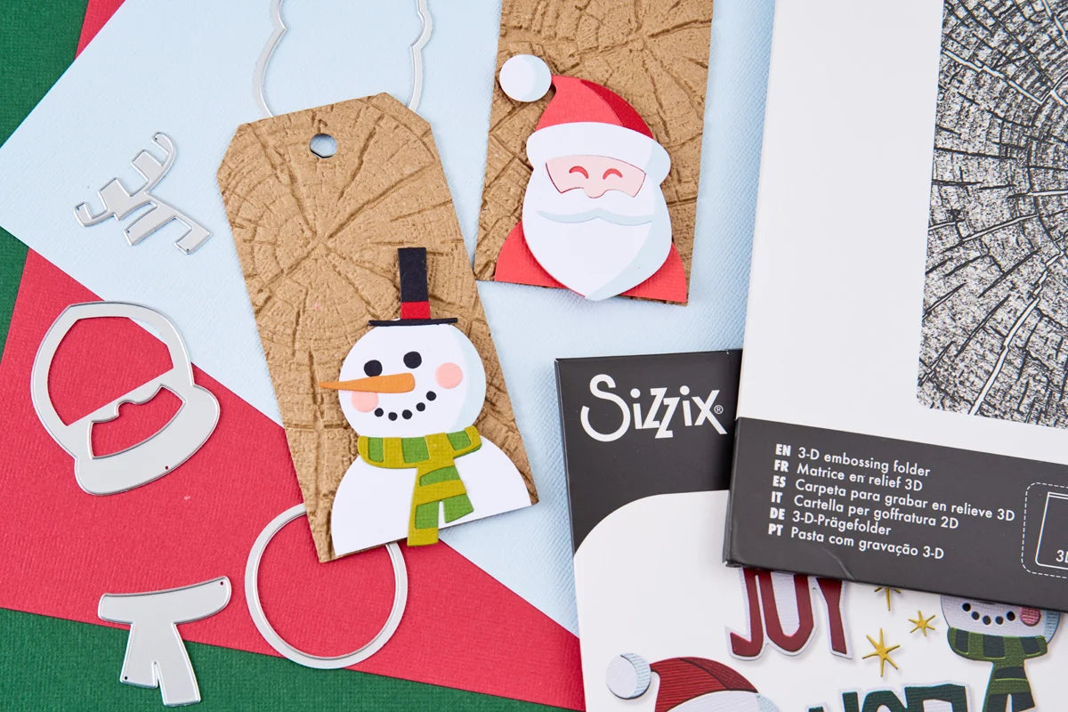 Sizzix - Tim Holtz  - Thinlits - Vault Holiday Tidings