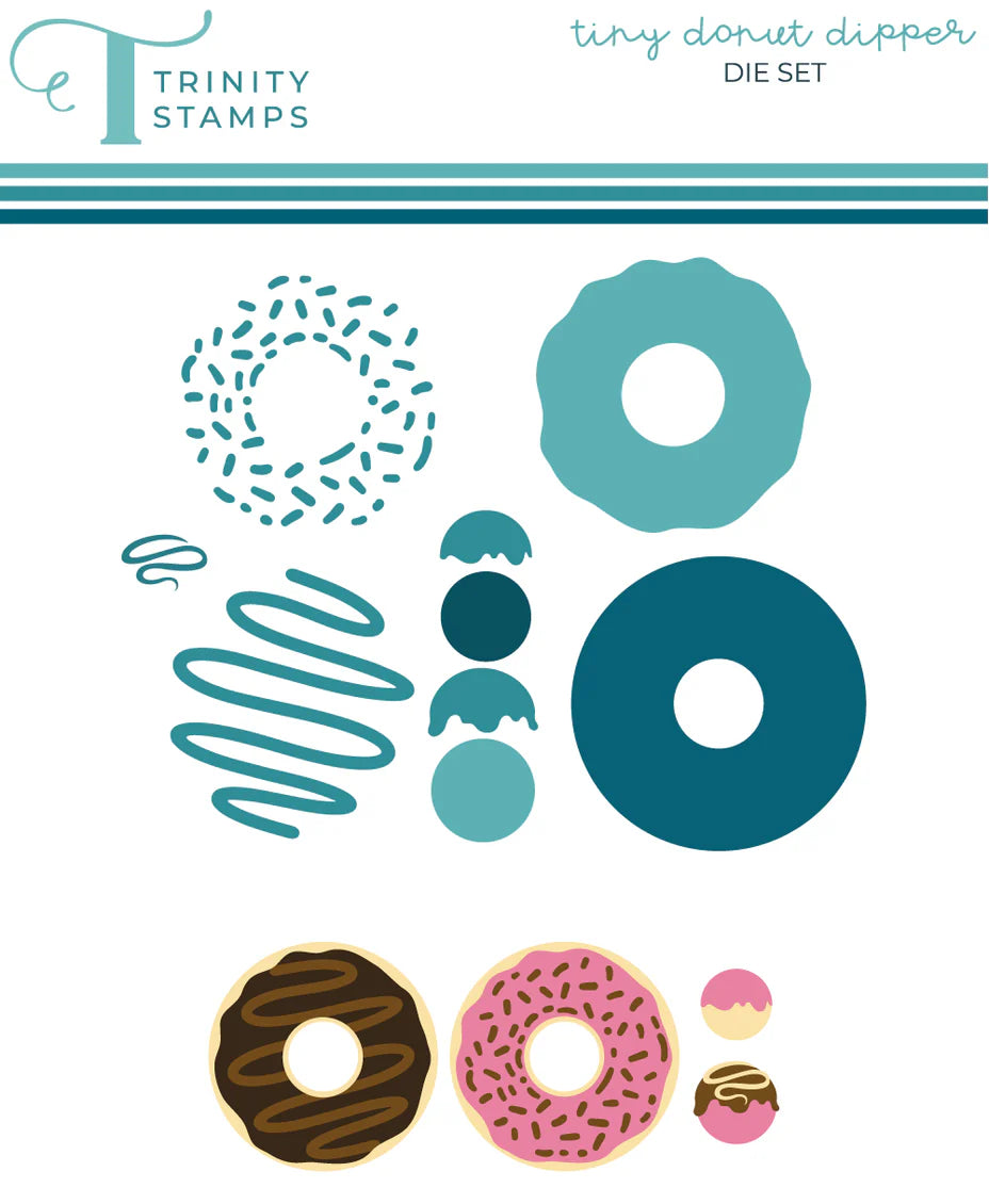 Trinity stamps - Dies - Tiny Donut Dipper