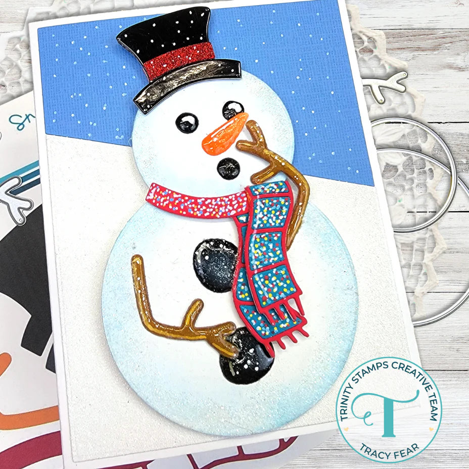 Trinity stamps - Dies - Snowman Parts