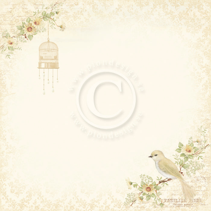 Pion Design - The Songsbird's Secret - Perching Birds 12x12"