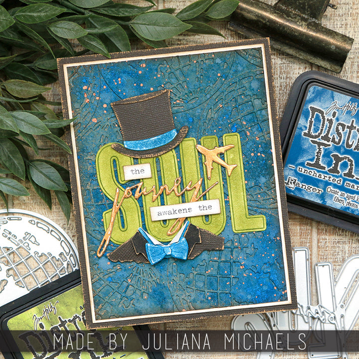 Sizzix - Tim Holtz - Thinlits Dies - Alphanumeric Bulletin