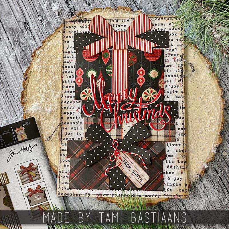 Sizzix - Tim Holtz Alterations - Thinlits - Gift Card Dies