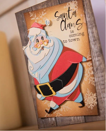 Tim Holtz Alterations - Thinlits Colorize - St. Nick - Ventet på lager uke 39