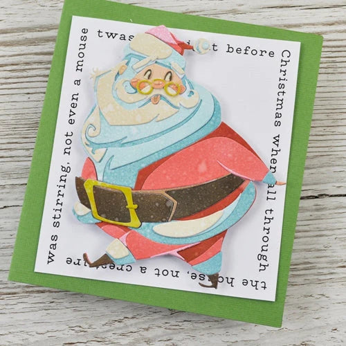 Tim Holtz Alterations - Thinlits Colorize - St. Nick - Ventet på lager uke 39