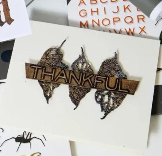 Sizzix / Tim Holtz - 3D Texture Fades w/ A5 Embossing Folder Cracked Leather