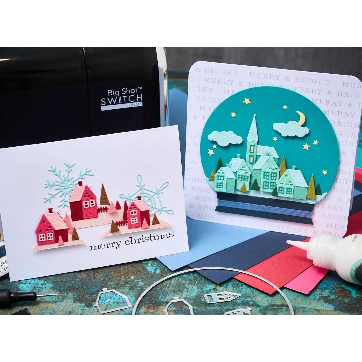 Sizzix - Tim Holtz Alterations - Thinlits - Snowglobe - ventet på lager i oktober