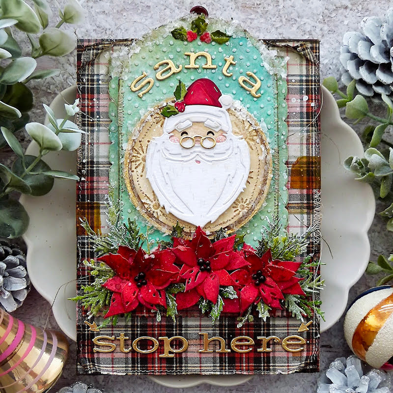 Sizzix - Tim Holtz  - Thinlits - Vault Letter to Santa