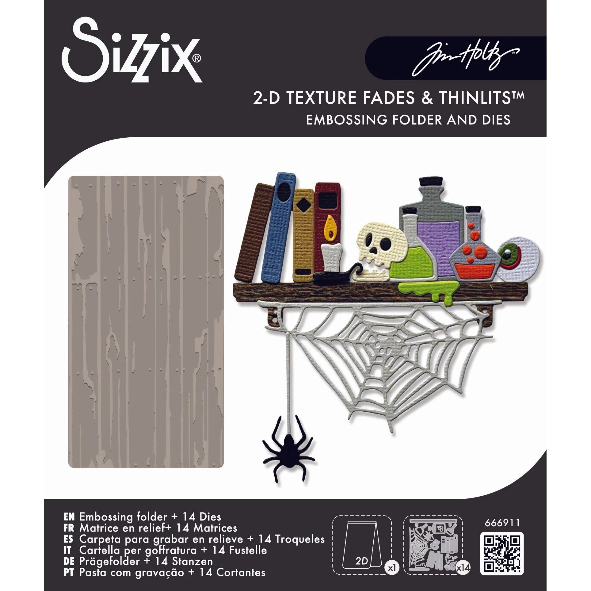 Sizzix - Tim Holtz - Sidekick - Thinlits Dies - Vault Side - Order Laboratory