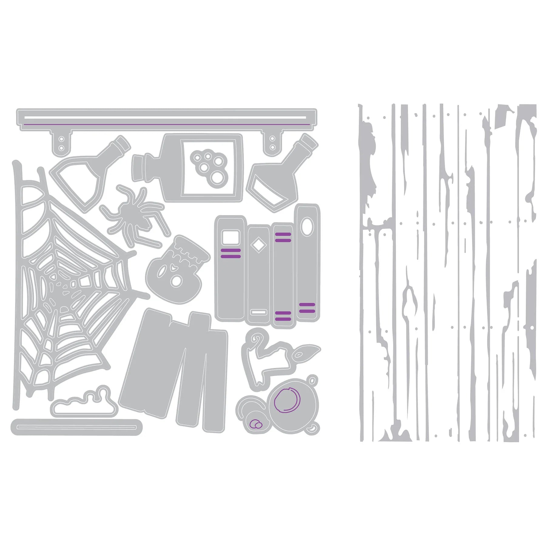 Sizzix - Tim Holtz - Sidekick - Thinlits Dies - Vault Side - Order Laboratory