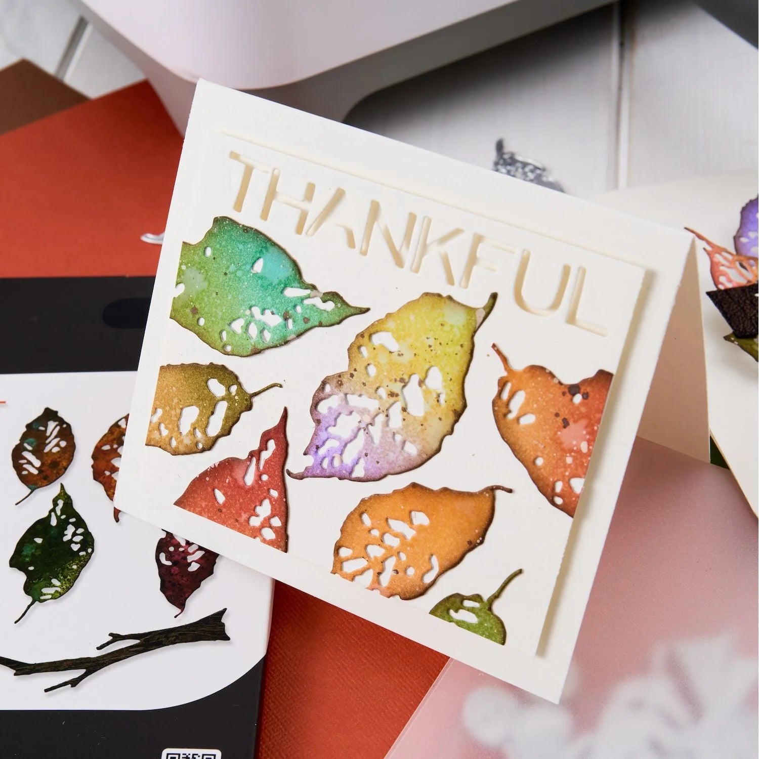 Sizzix - Tim Holtz - Thinlits Dies - Vault Leaves + Sticks